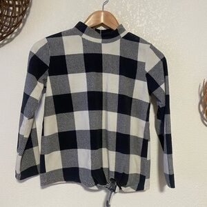 Old Navy Girl’s Buffalo Plaid Light Fleece